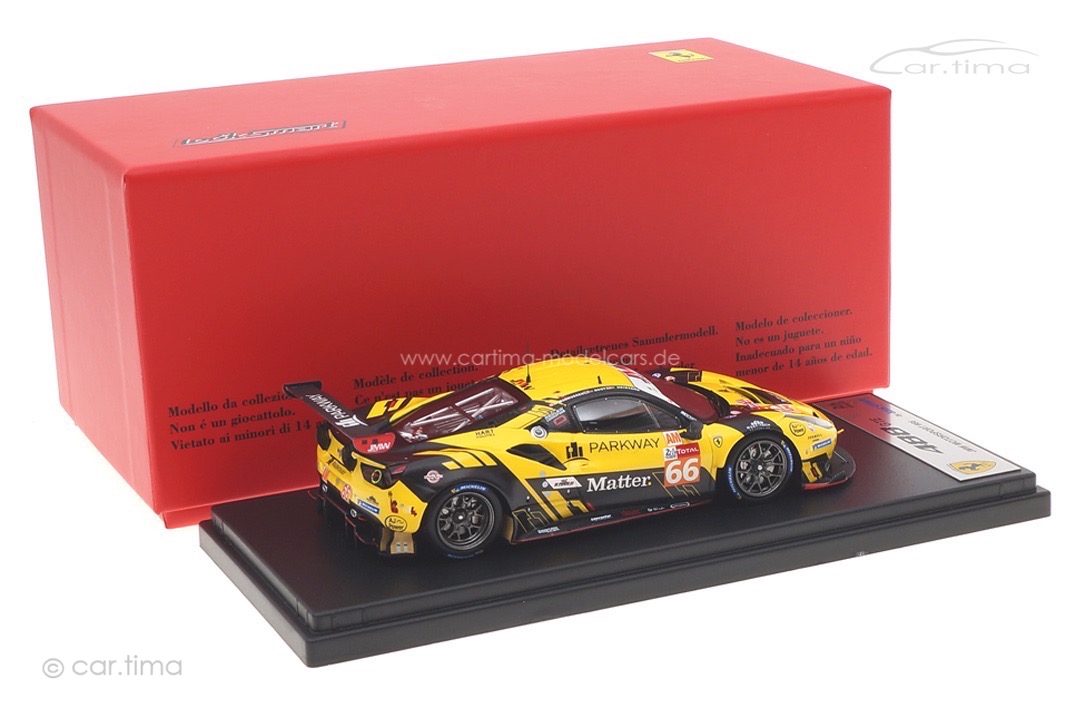 Ferrari 488 GTE Evo 24h Le Mans 2020 Heistand/Magnussen/Root Looksmart 1:43 LSLM115