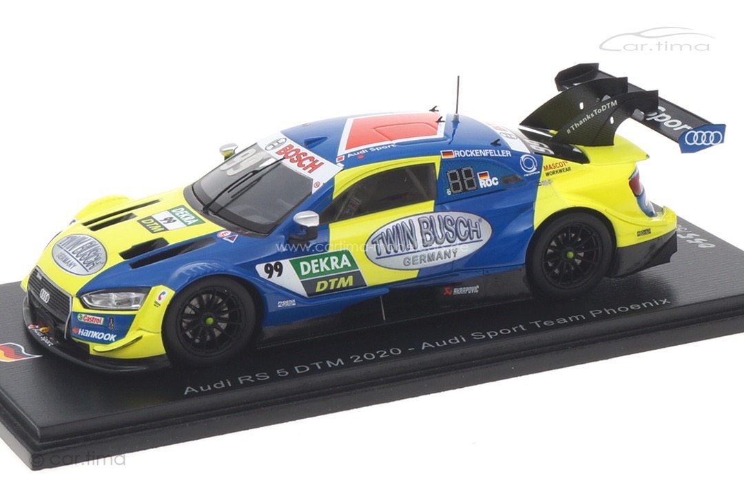 Audi RS5 DTM 2020 Mike Rockenfeller Spark 1:43 SG655