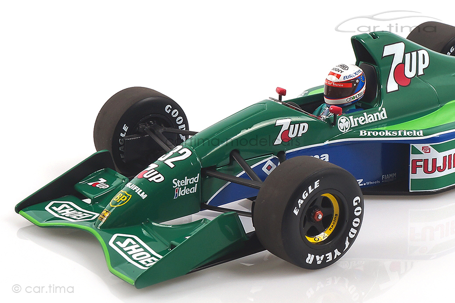 Jordan Ford 191 British GP 1991 Bertrand Gachot Minichamps 1:18 110910032