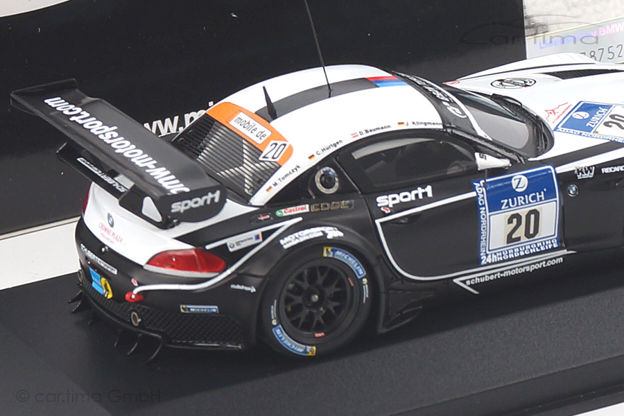 BMW Z4 GT3 24h Nürburgring 2014 Klingmann/Baumann Minichamps 1:43 437142030