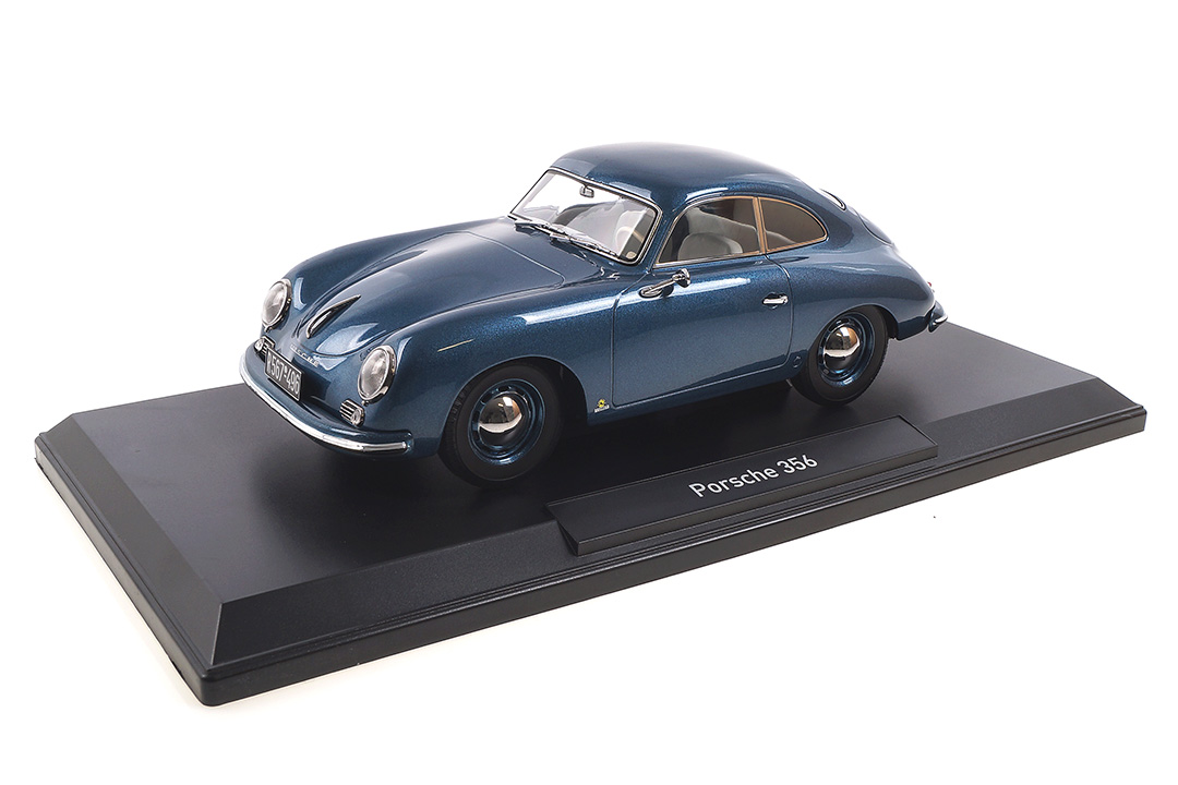 Porsche 356 Coupe 1952 blau Norev 1:18 187450