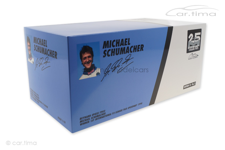 Reynard Spiess F903 Winner F3 Fuji 1990 Michael Schumacher Minichamps 1:18 517901823