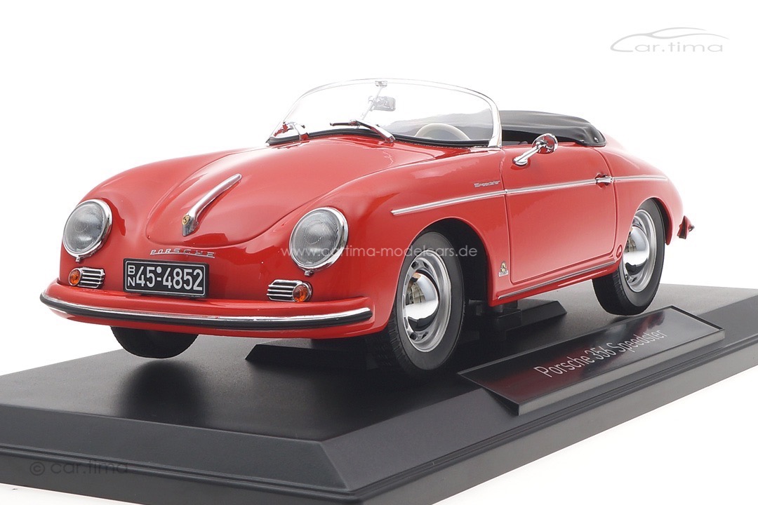 Porsche 356 Speedster 1954 rot Norev 1:18 187461