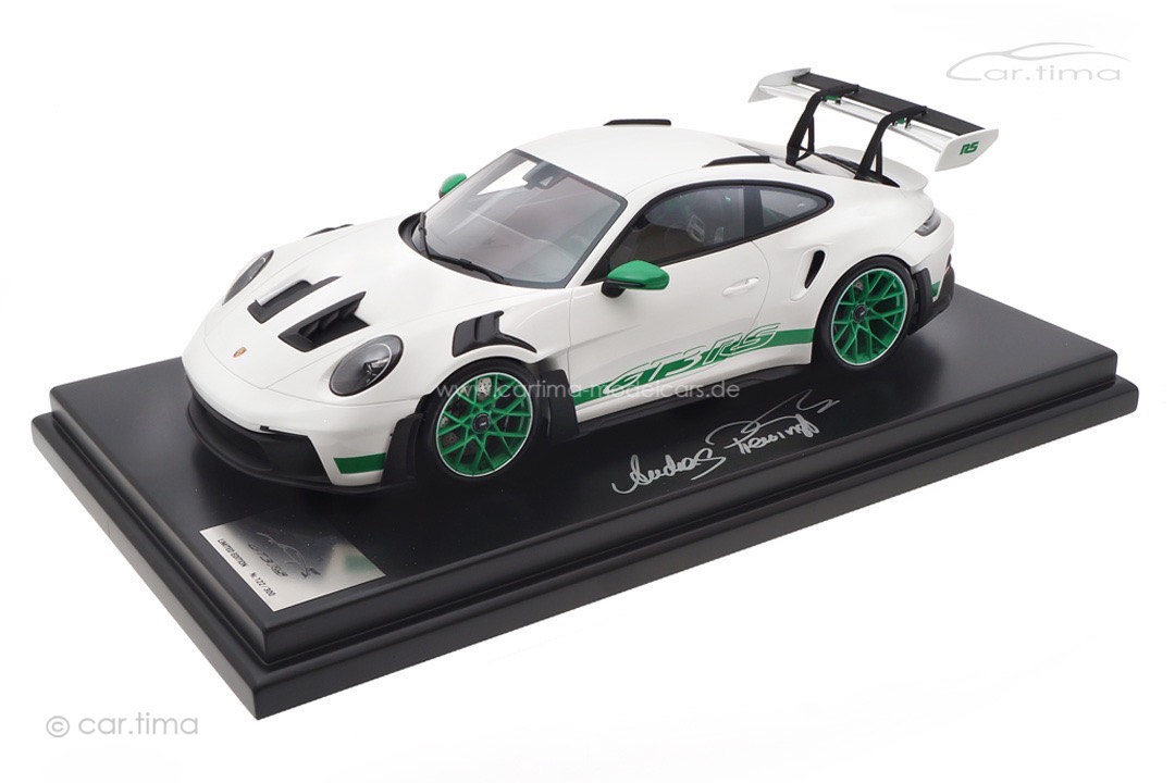 Porsche 911 (992) GT3 RS Originalsignatur Andreas Preuninger Spark 1:12 WAP0231550P002-SIG