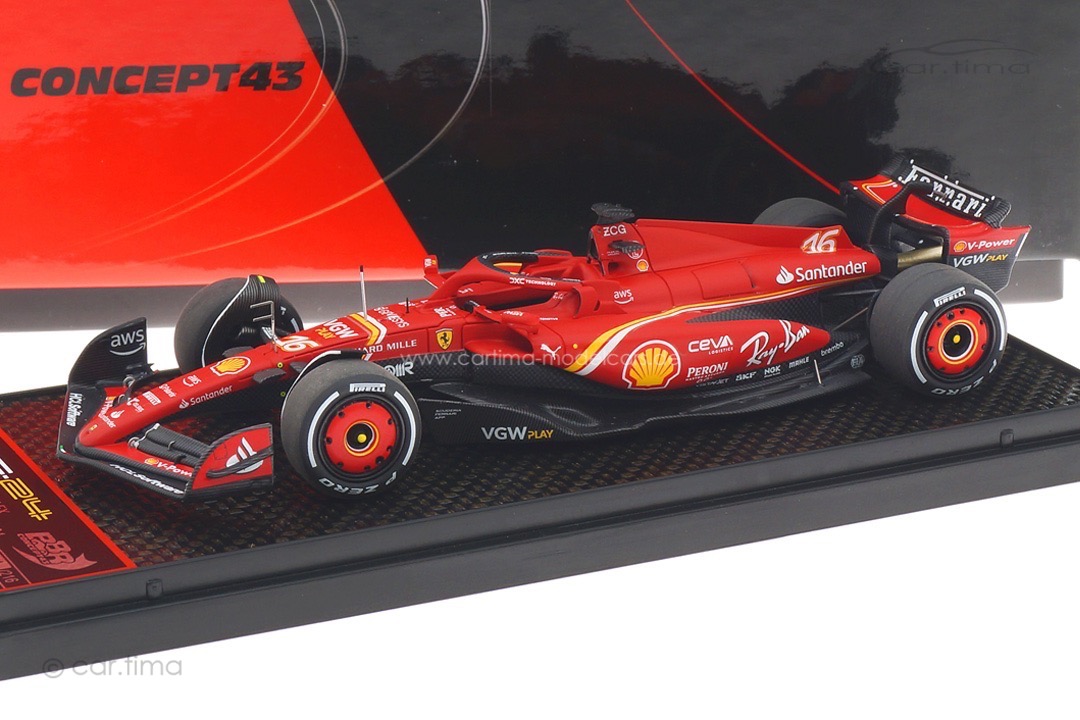 Ferrari SF-24 GP Australien 2024 Charles Leclerc BBR 1:43 BBRC295A