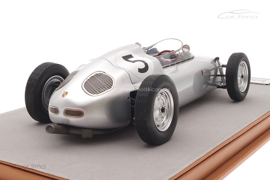 Porsche 718 F2 1960 Solitude GP Originalsignatur Hans Herrmann Tecnomodel 1:18