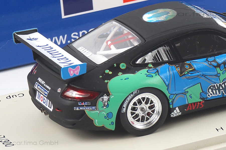 Porsche 911 (997) GT3 Cup Champion Class B Carrera Cup 2010 Hassid Spark 1:43 SF069