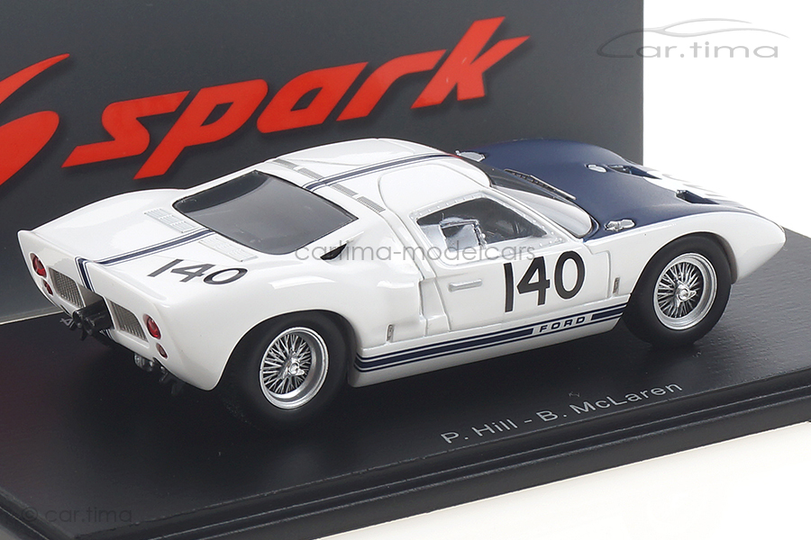 Ford GT 1000 km Nürburgring 1964 Hill/McLaren Spark 1:43 S7954