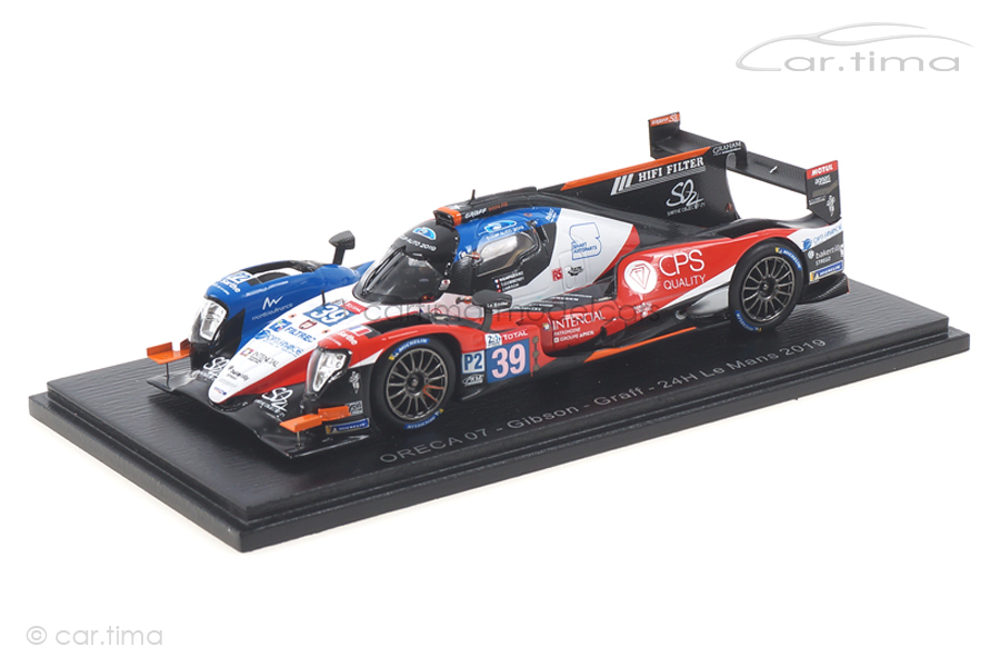 ORECA 07-Gibson 24h Le Mans 2019 Capillaire / Gommendy / Hirschi - Spark 1:43 S7922