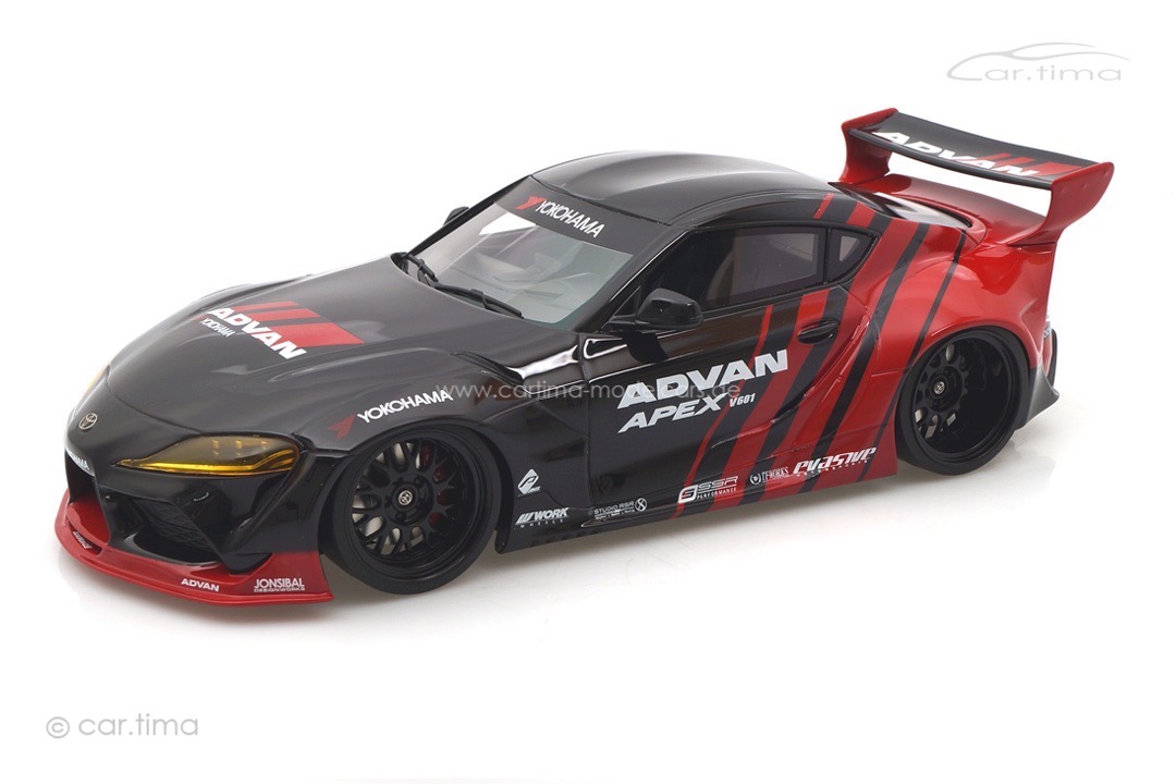 Pandem Toyota GR Supra V1.0 Advan Sema 2019 TopSpeed 1:18 TS0358