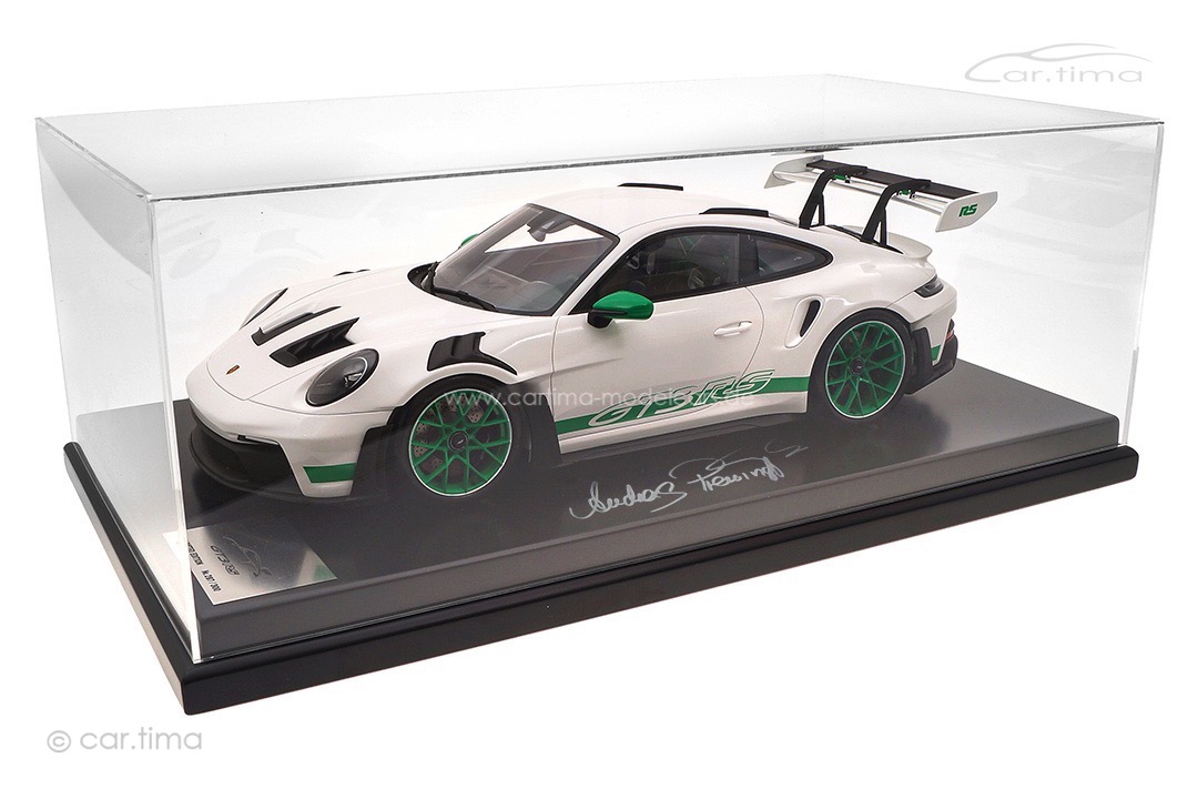 Porsche 911 (992) GT3 RS Originalsignatur Andreas Preuninger Spark 1:12 WAP0231550P002-SIG