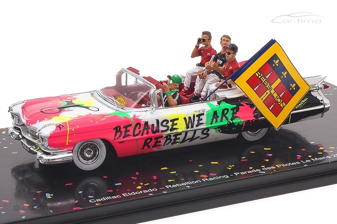 Cadillac Eldorado Parade des Pilotes Le Mans 2019 Rebellion Racing Spark 1:43 S7952