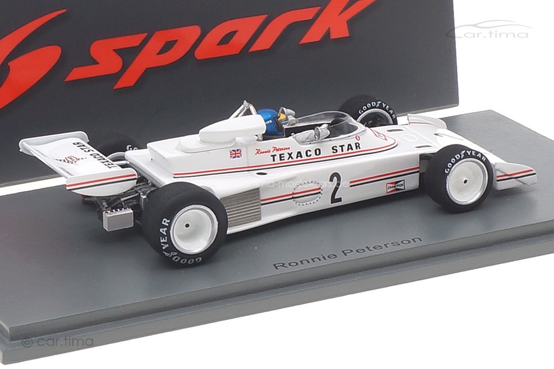 Lotus 74 I.G.B. GP F2 1973 Ronnie Peterson Spark 1:43 S7303