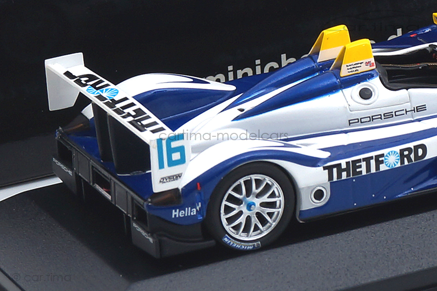 Porsche RS Spyder ALMS Utah GP 2007 Lamy/Wallace Minichamps 1:43 400076616