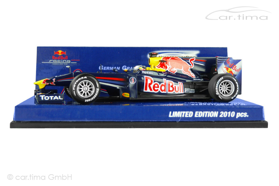 Red Bull RB5 Showcar 2010 Sebastian Vettel Minichamps 1:43 403100175