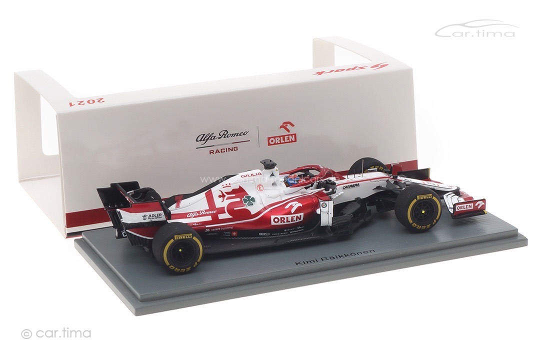 Alfa Romeo Sauber F1 GP Bahrain 2021 Kimi Räikkönen Spark 1:43 S7662