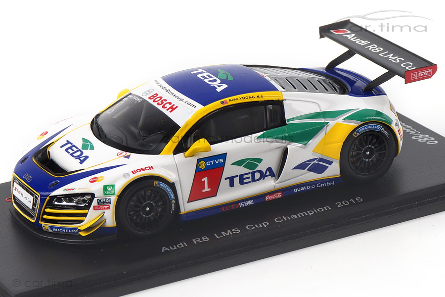 Audi R8 LMS Champion LMS Cup 2015 Alex Yoong Spark 1:43 SA085