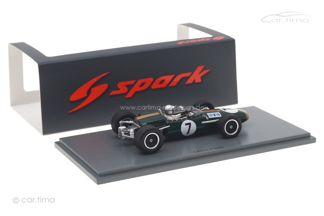 Brabham BT22 GP Großbritannien 1966 Chris Irwin Spark 1:43 S7093