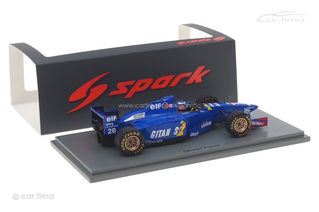 Ligier JS41 Mugen Honda V10 GP Spanien 1995 Olivier Panis Spark 1:43 S7409