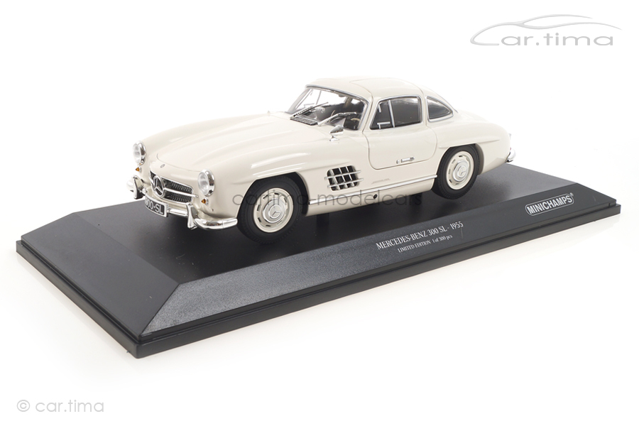 Mercedes-Benz 300 SL (W198) 1955 weiß Minichamps 1:18 110037217