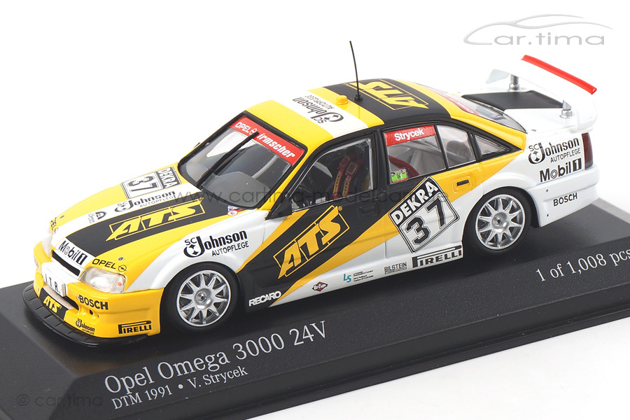 Opel Omega (A) 3000 24V DTM 1991 Volker Strycek Minichamps 1:43 400914437