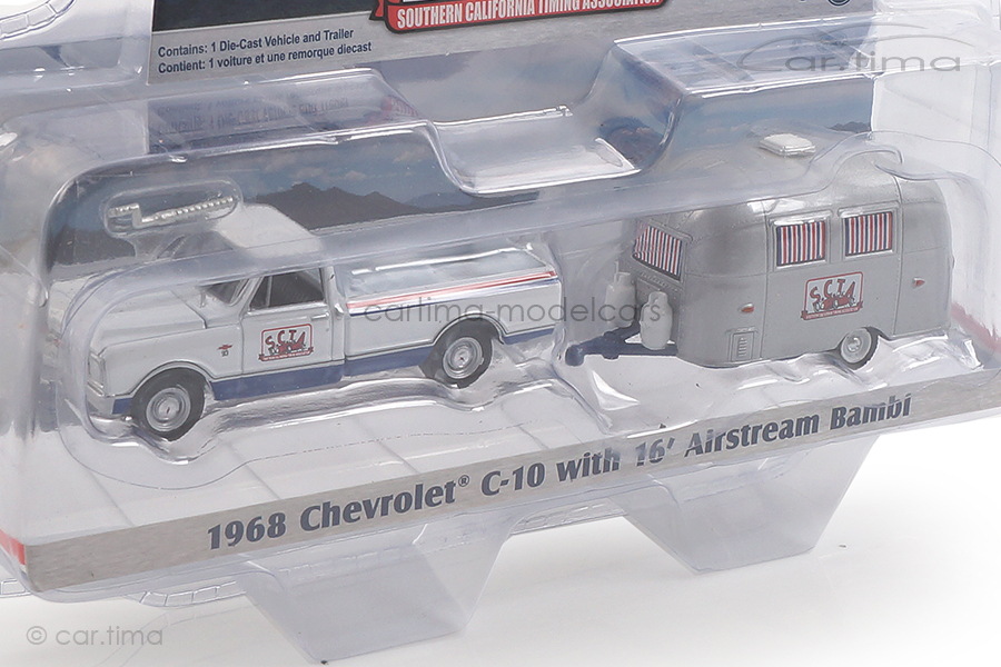 Chevrolet C-10 mit Airstream Bambi ACME 1:64 GL-51339