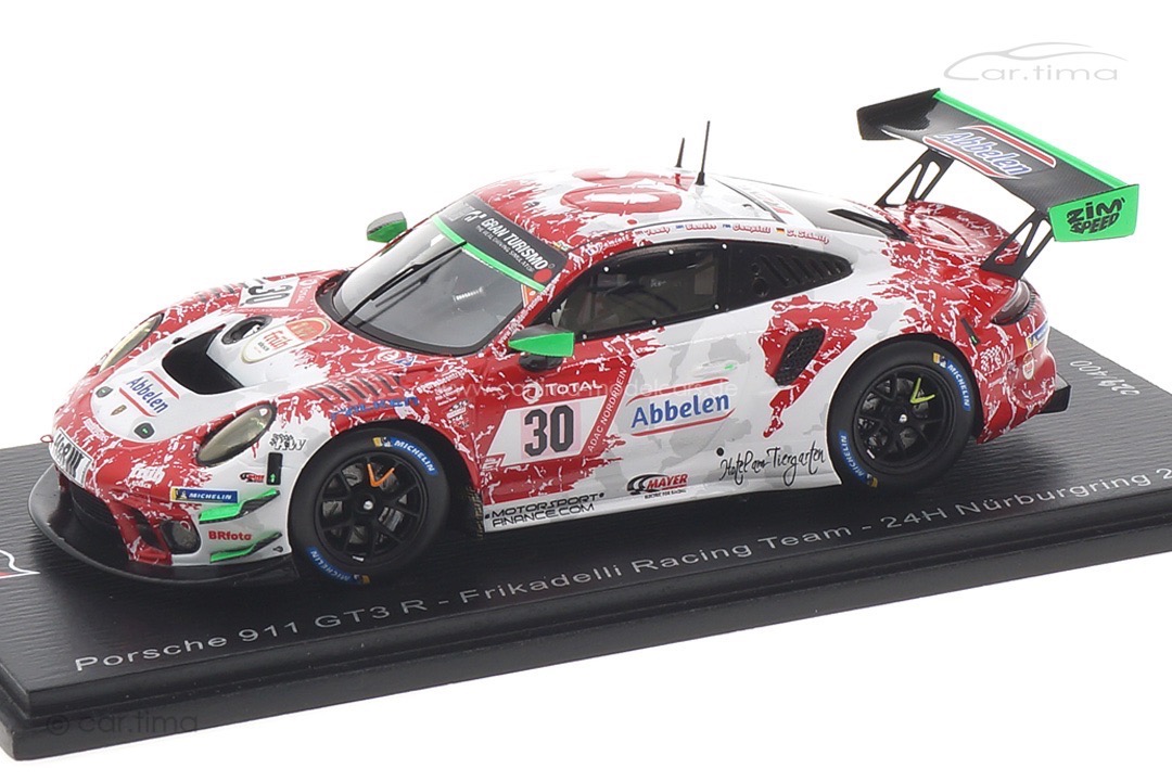 Porsche 911 GT3 R 24h Nürburgring 2021 Bamber/Campbell/Jaminet/Tandy Spark 1:43 SG789