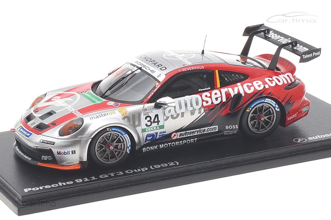 Porsche 911 (992) GT3 Cup Carrera Cup 2023 Theo Oeverhaus Spark 1:43 MAB051