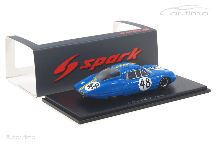 Alpine M63 24h Le Mans 1963 Heinz/Rosinski Spark 1:43 S5482