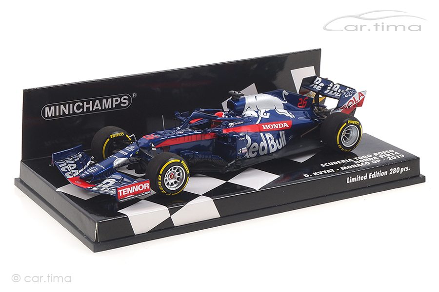 Scuderia Toro Rosso Honda STR14 Monaco GP 2019 Daniil Kvyat Minichamps 1:43 417190626