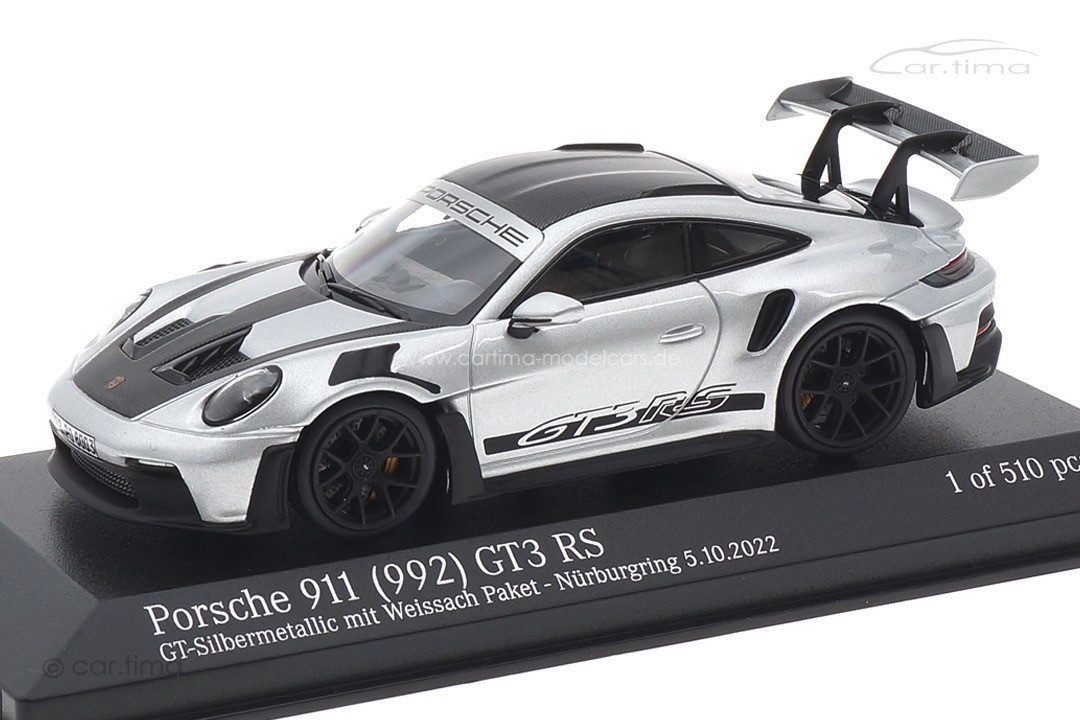 Porsche 911 (992) GT3 RS Weissach Paket Rundenrekord Norschleife Minichamps 1:43 410062106