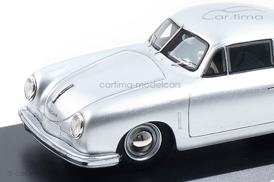 Porsche 356 Gmünd Coupe silber Schuco 1:43 450879800