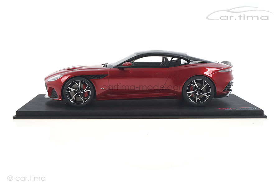 Aston Martin DBS Superleggera Hyper red TopSpeed 1:18 TS0266