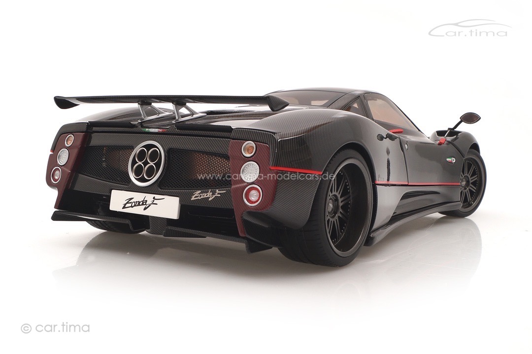 Pagani Zonda F Carbon schwarz Almost Real 1:18 850410001