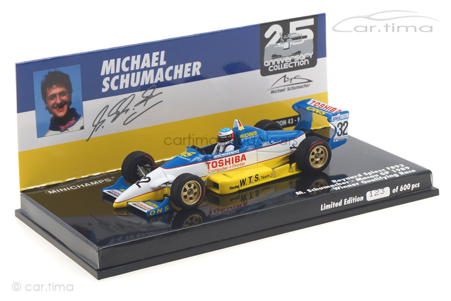 Reynard Spiess F893 Macau GP 1989 Michael Schumacher Minichamps 1:43 517894332