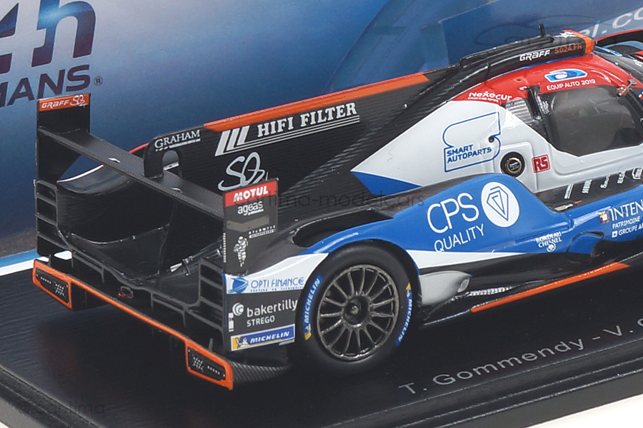 ORECA 07-Gibson 24h Le Mans 2019 Capillaire / Gommendy / Hirschi - Spark 1:43 S7922