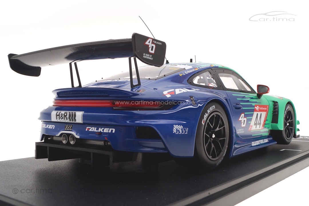 Porsche 911 (992) GT3 R 24h Nürburgring 2023 Falken Motorsport IXO 1:18 LEGT18-23037B