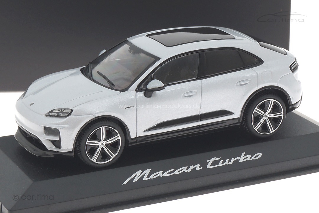 Porsche Macan Turbo (H2) Eisgraumet. Solido 1:43 WAP0200700RMAT