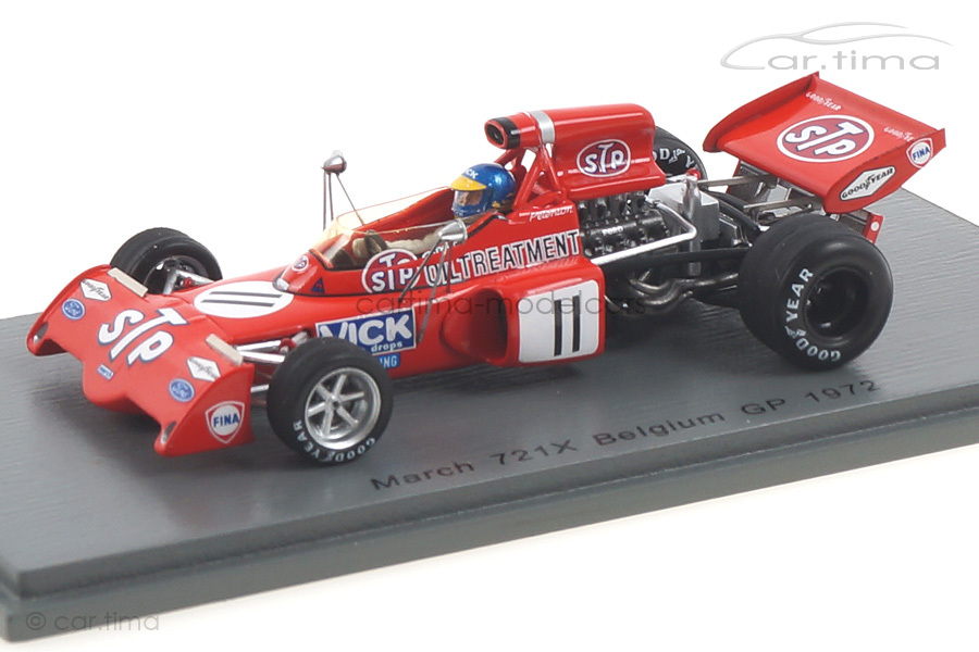 March 721X GP Belgien 1972 Ronnie Peterson Spark 1:43 S7164