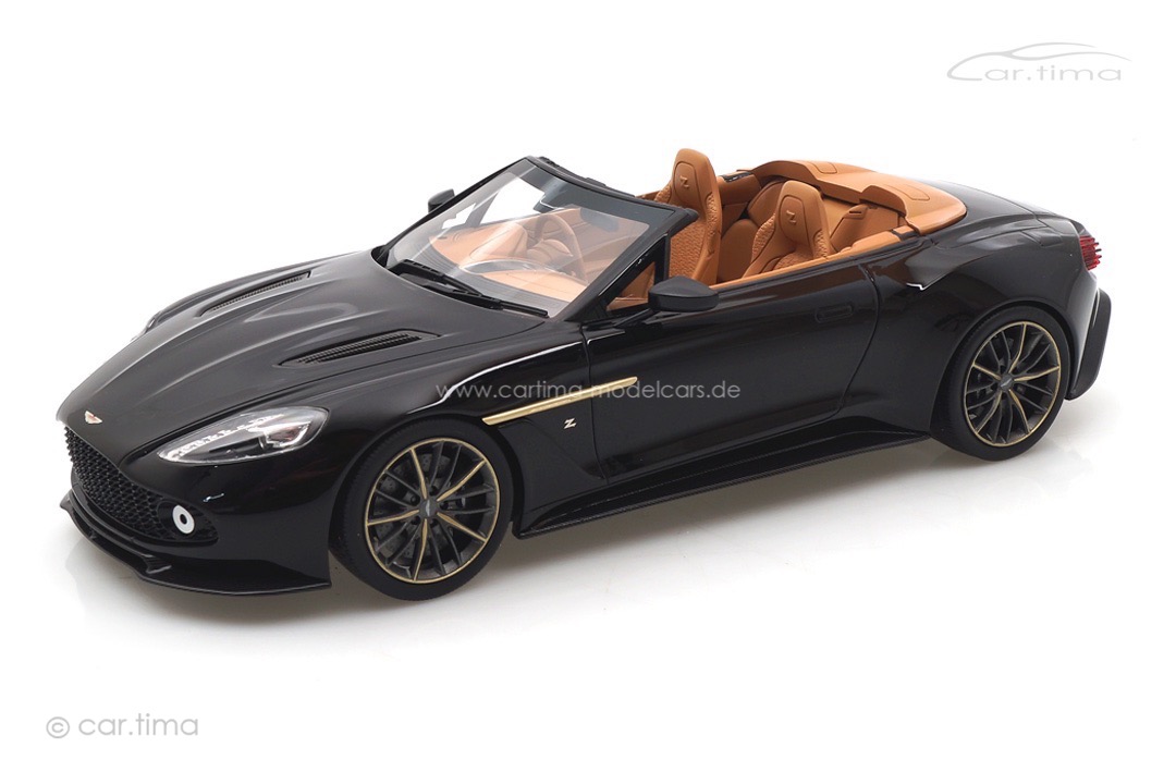 Aston Martin Vanquish Zagato Volante Scorching Black TopSpeed 1:18 TS0216