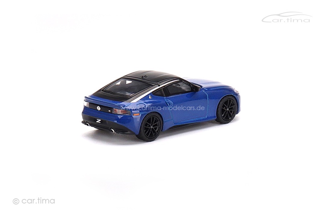 Nissan Z Performance 2023 Seiran Blue MINI GT 1:64 MGT00453-L