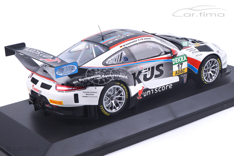 Porsche 911 (991) GT3 R ADAC GT Masters 2017 Ammermüller/Jaminet Minichamps 1:18 155176917