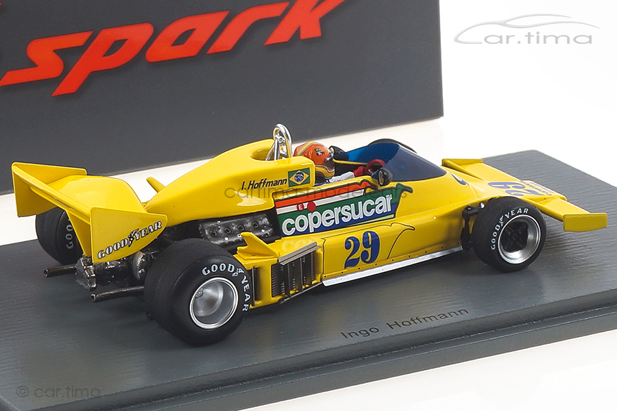Copersucar FD04 GP Brasilien 1977 Ingo Hoffmann Spark 1:43 S3941