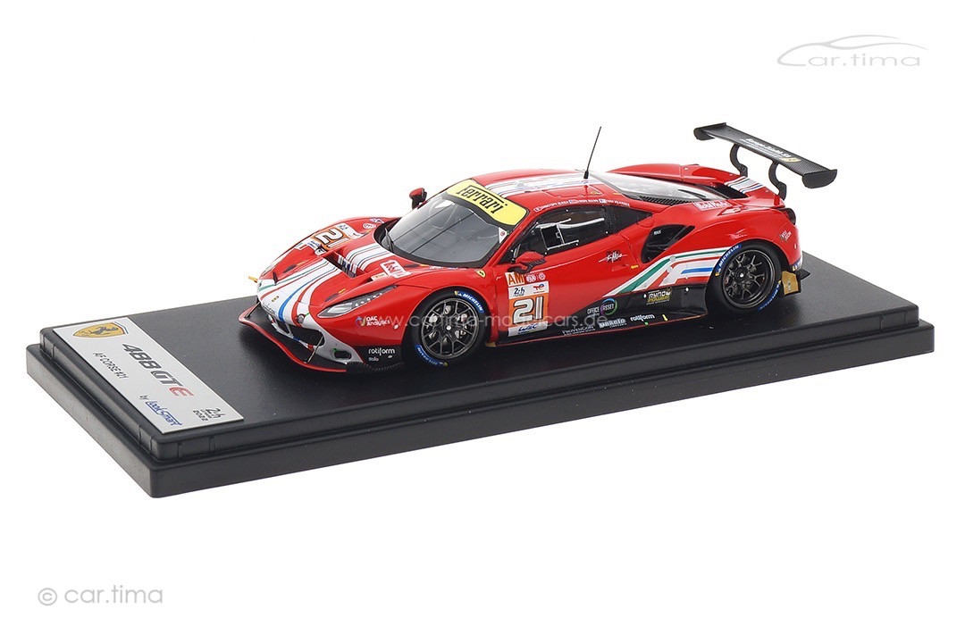 Ferrari 488 GTE EVO 24h Le Mans 2022 Mann/Ulrich/Vilander Looksmart 1:43 LSLM142