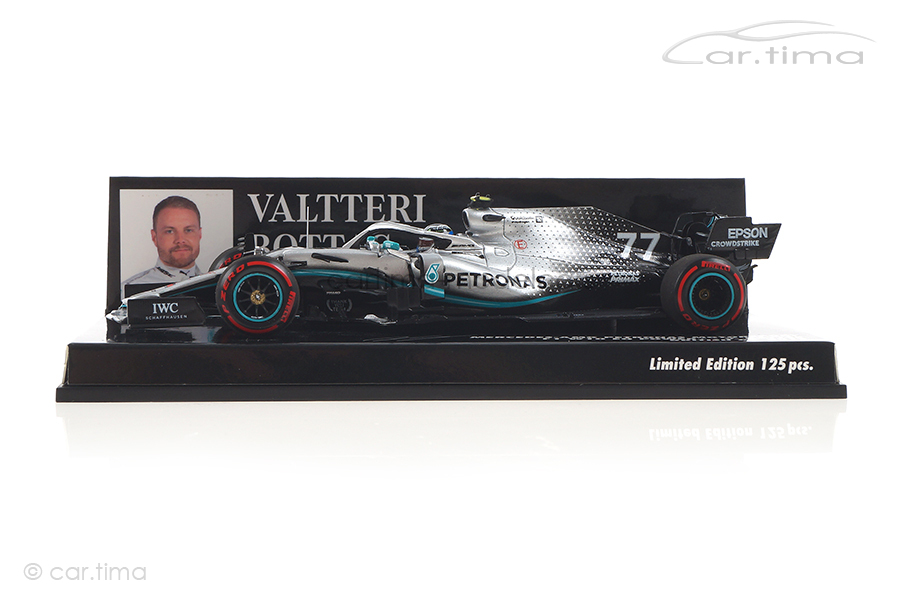 Mercedes-AMG F1 W10 GP Great Britain 2019 Valtteri Bottas Minichamps 1:43 417191077