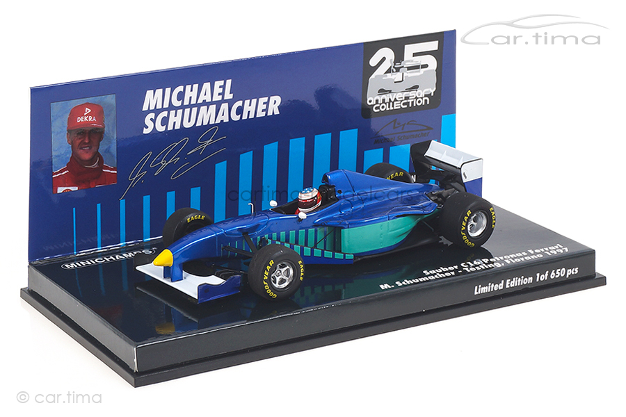 Sauber Ferrari C16 Fiorano Test 1997 Michael Schumacher Minichamps 1:43 517974399