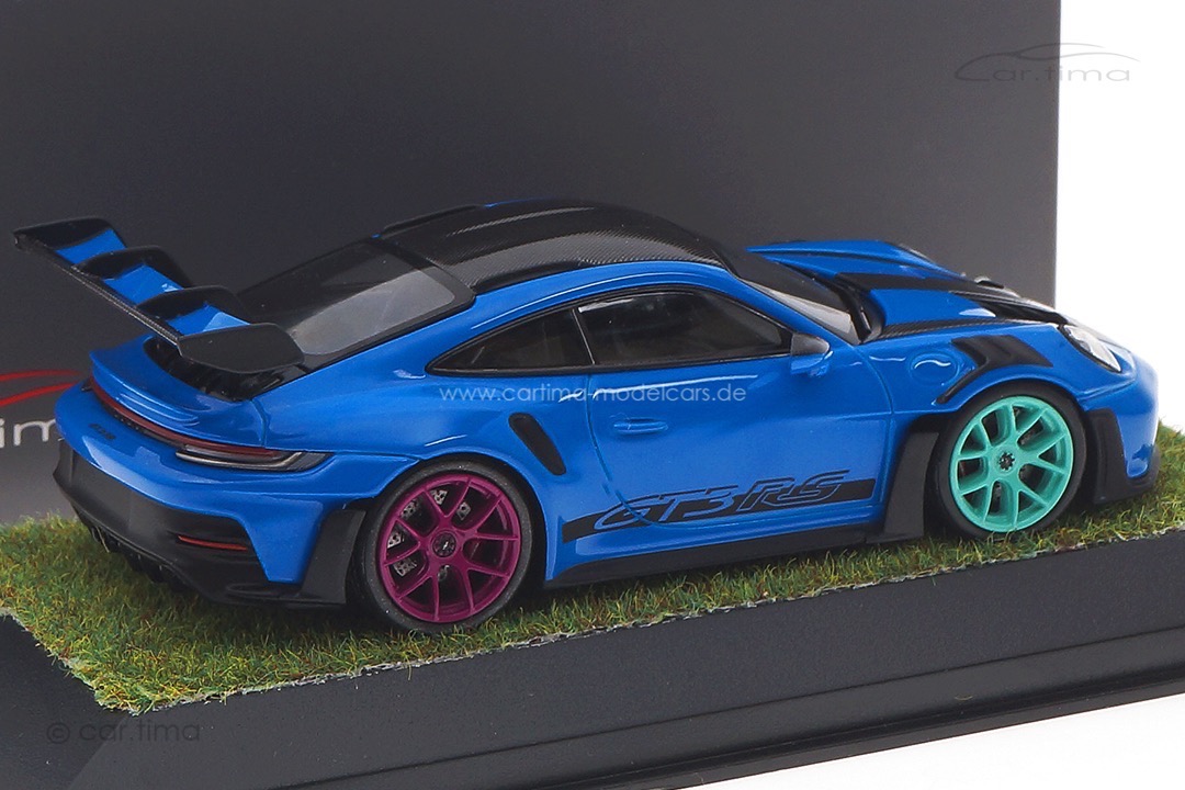 Porsche 911 (992) GT3 RS Weissach Paket Happy Easter 2024 Minichamps car.tima CUSTOMIZED 1:43