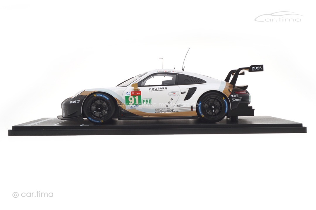 Porsche 911 (991) RSR 24h Le Mans 2019 Lietz/Bruni/Makowiecki IXO 1:18 LEGT18023