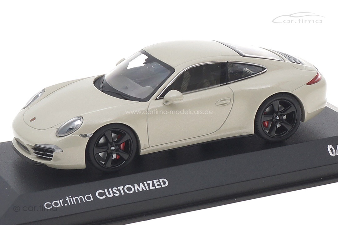 Porsche 911 50th Anniversary Geysirgraumet./Rad schwarz Minichamps car.tima CUSTOMIZED