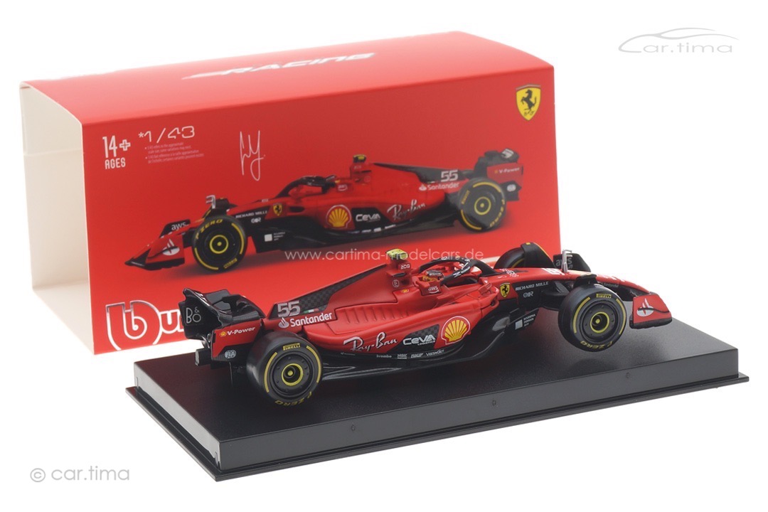 Ferrari SF23 GP 2023 Carlos Sainz Bburago 1:43 18-36835SA